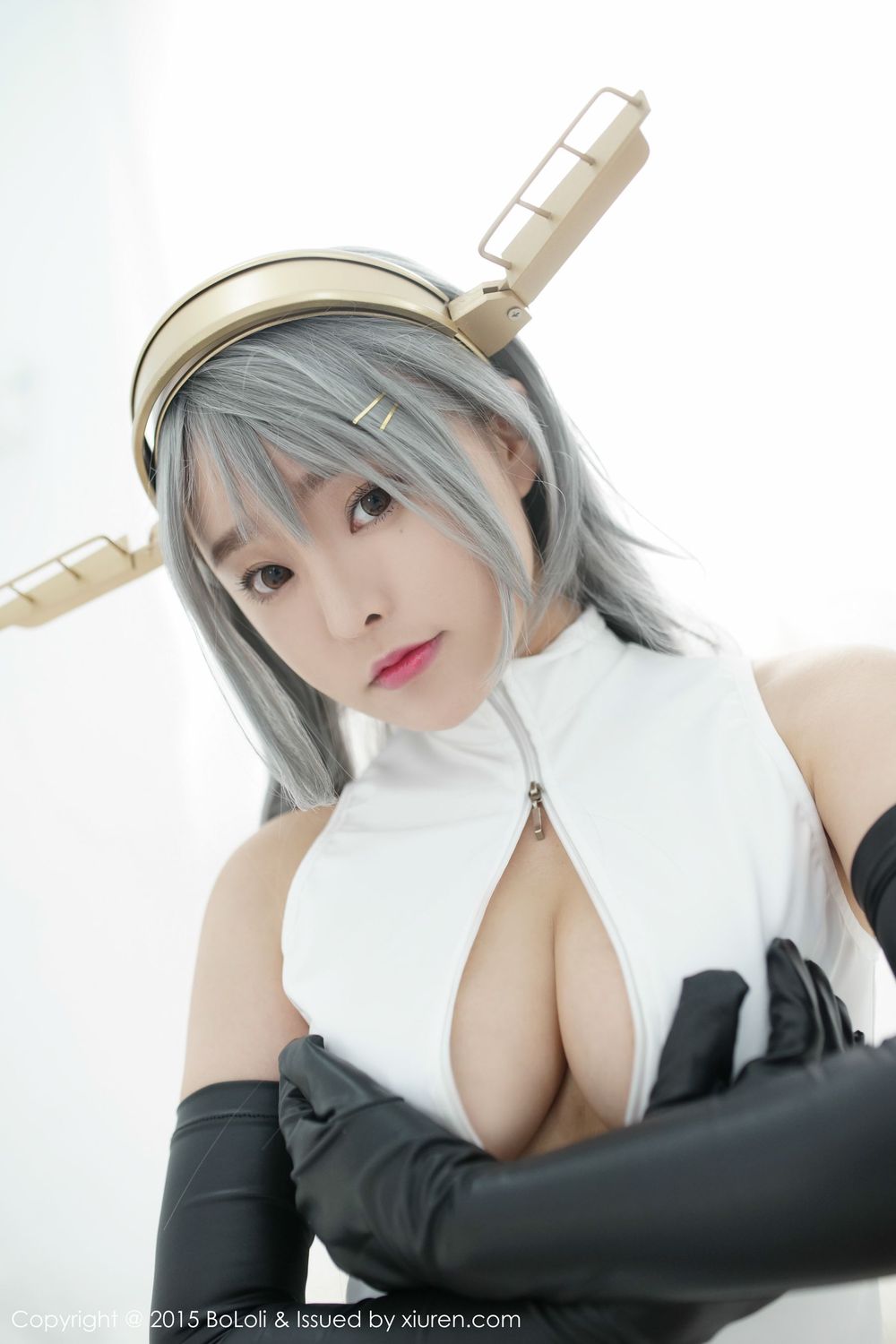 美女模特柳侑绮Sevenbaby - 舰娘collection开胸泳衣版写真