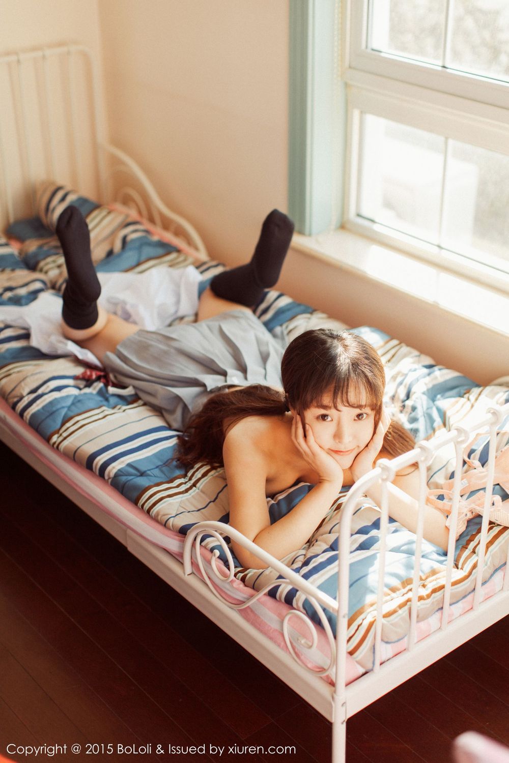 美女模特柳侑绮Sevenbaby - 学生妹日系风味写真