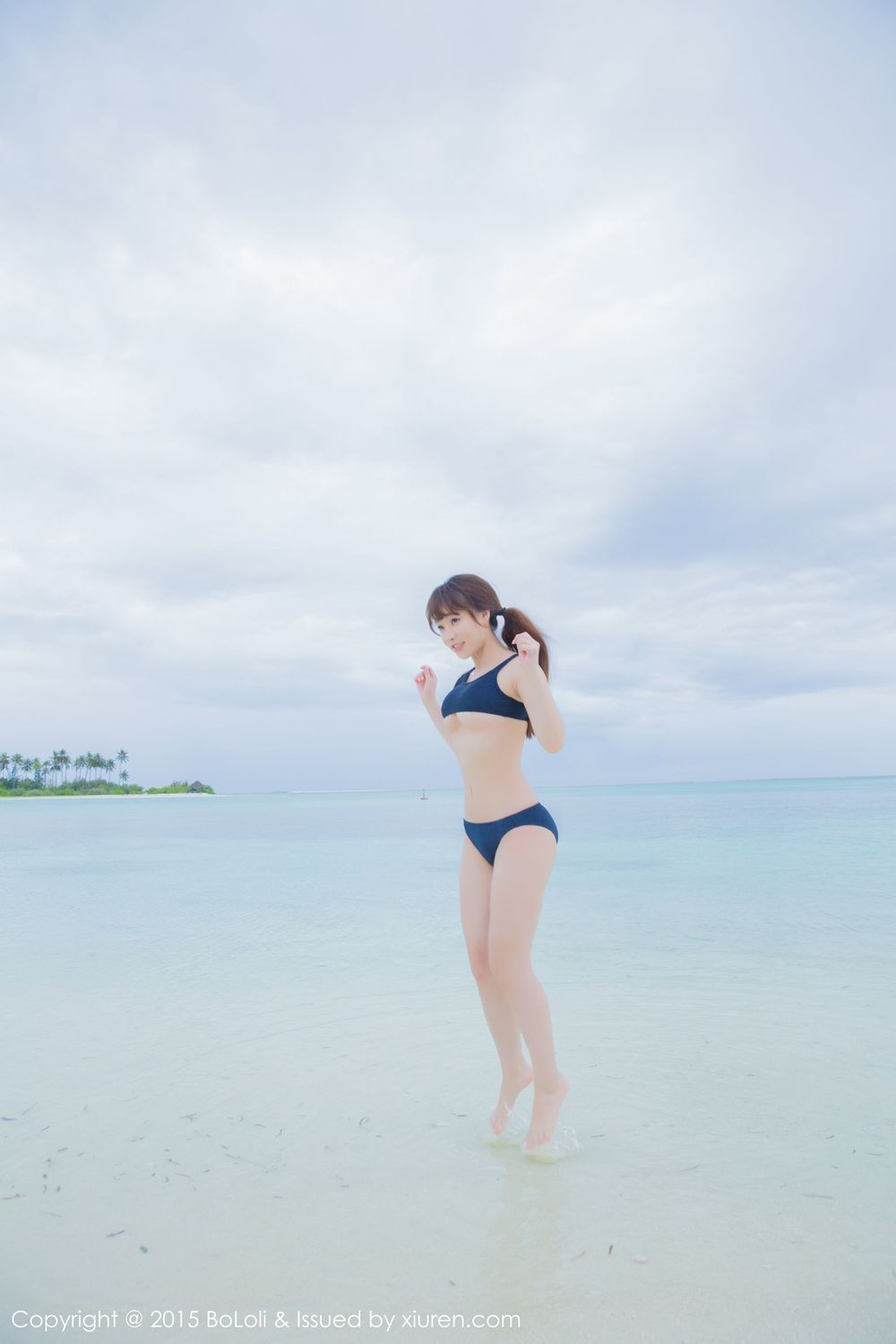 美女模特柳侑绮Sevenbaby - 比基尼+死库水马尔代夫旅拍