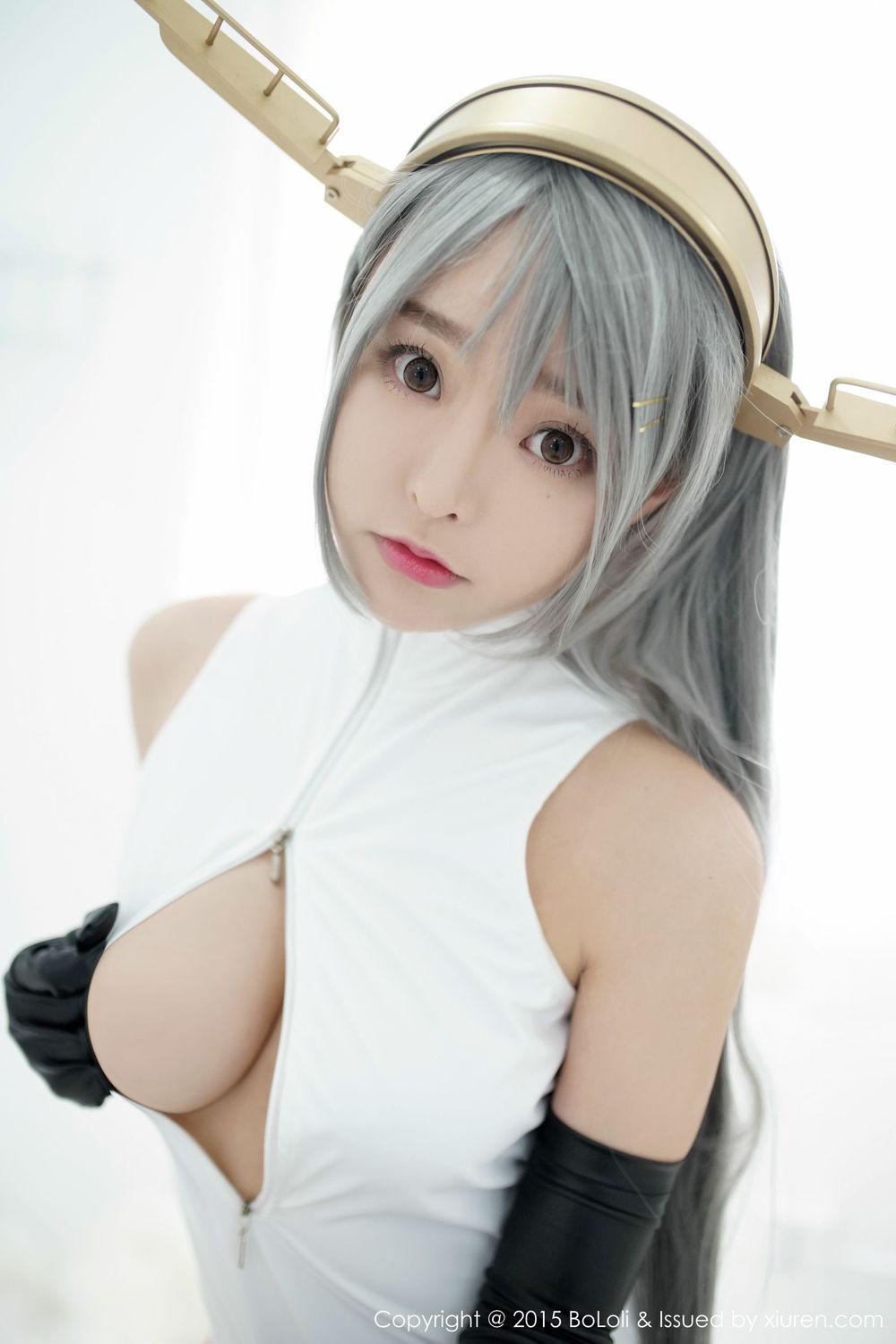美女模特柳侑绮Sevenbaby - 舰娘collection开胸泳衣版写真
