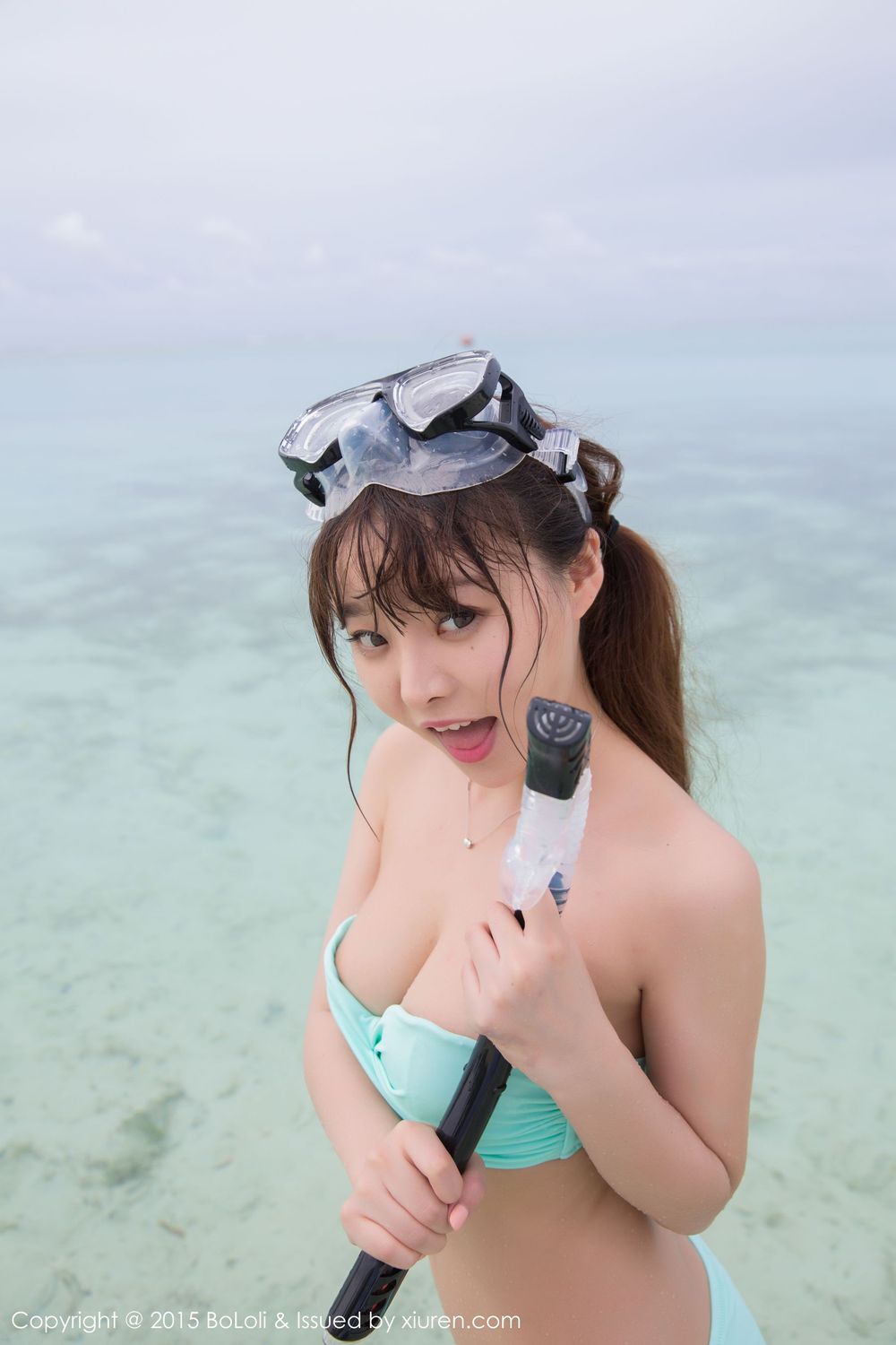 模特柳侑绮Sevenbaby - 海边湿身篇马尔代夫旅拍
