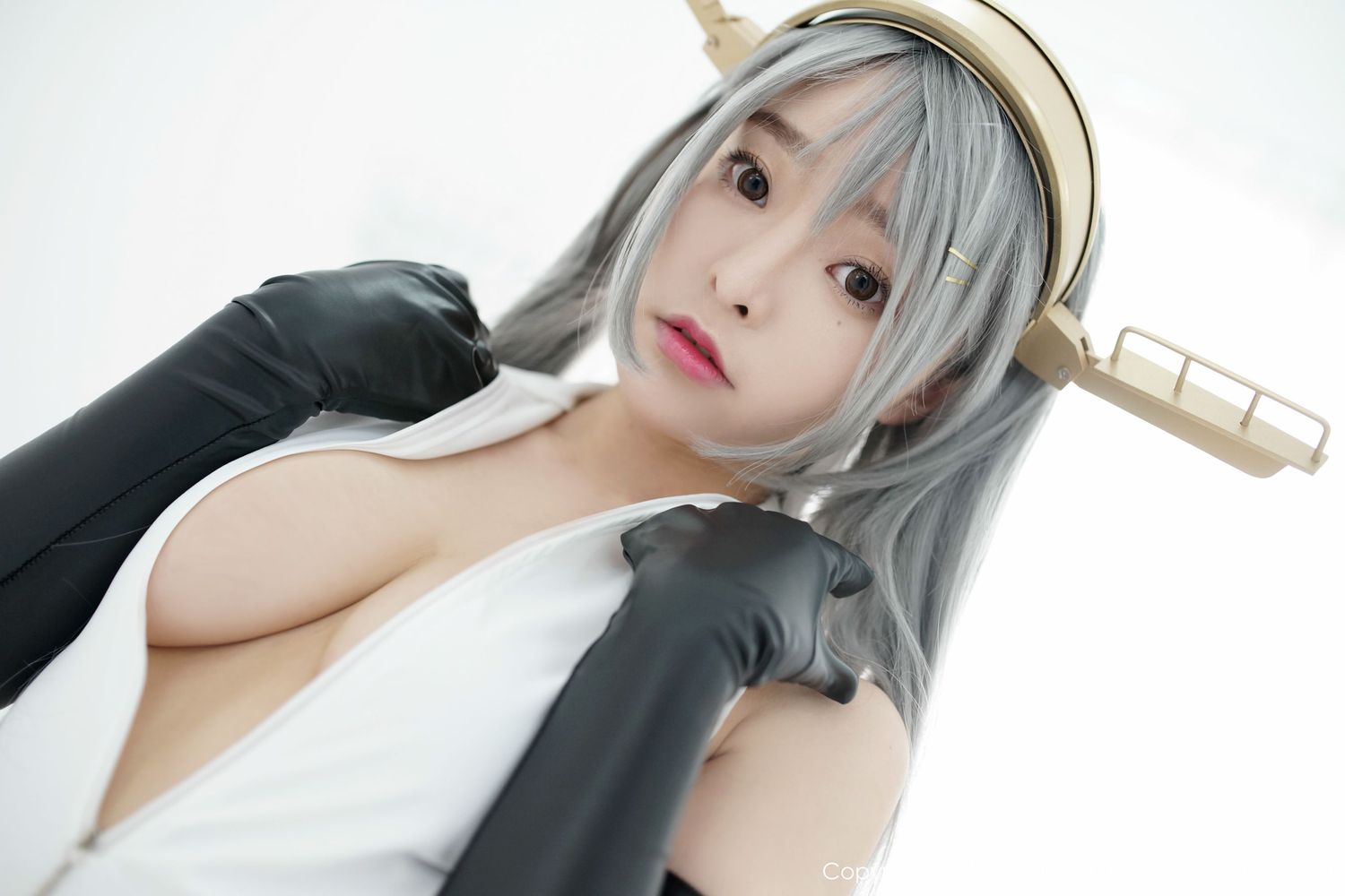 美女模特柳侑绮Sevenbaby - 舰娘collection开胸泳衣版写真