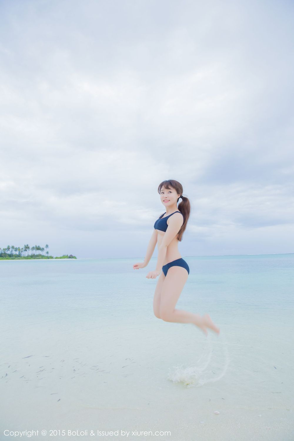 美女模特柳侑绮Sevenbaby - 比基尼+死库水马尔代夫旅拍