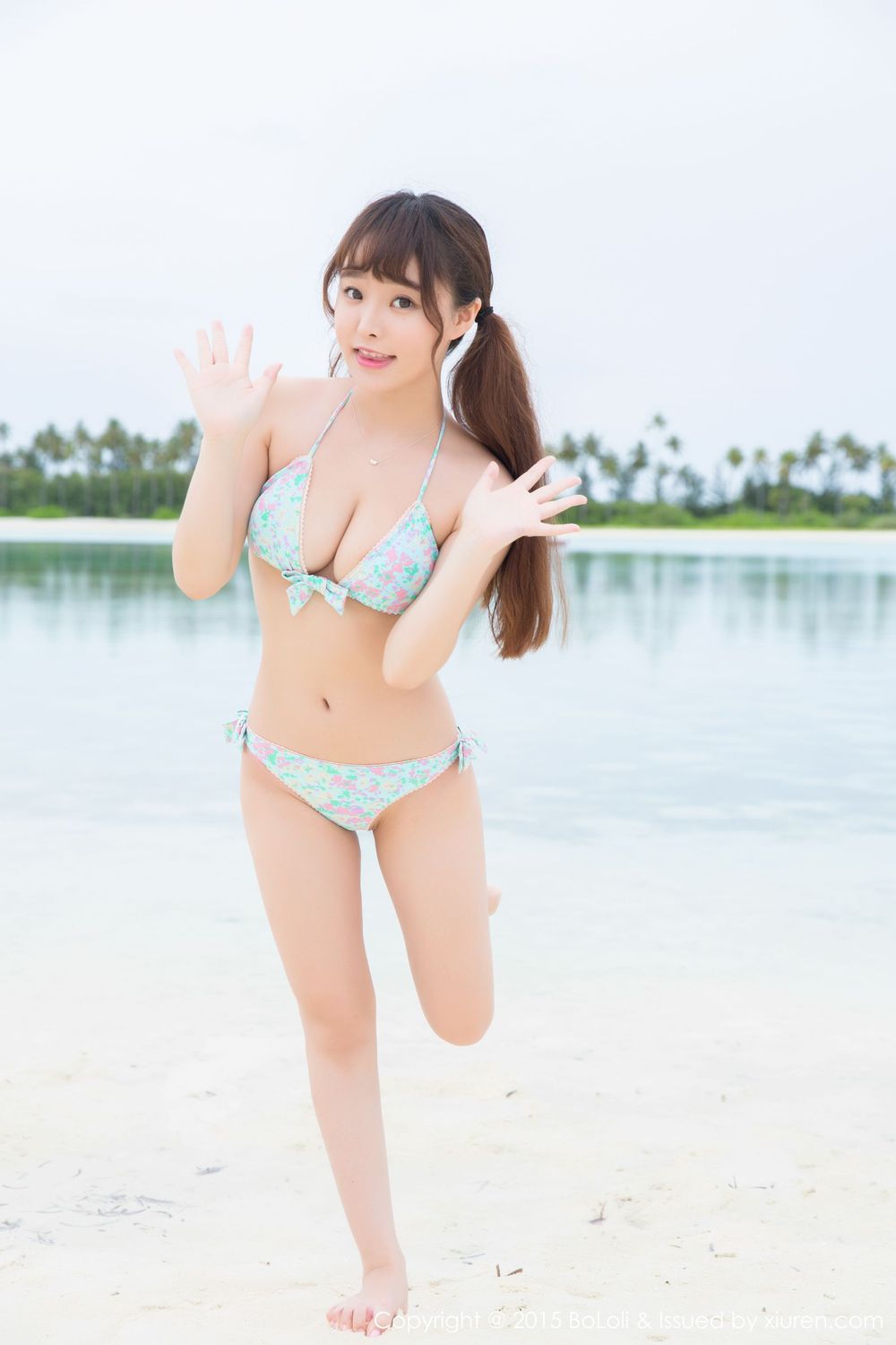 美女模特柳侑绮Sevenbaby - 比基尼+死库水马尔代夫旅拍