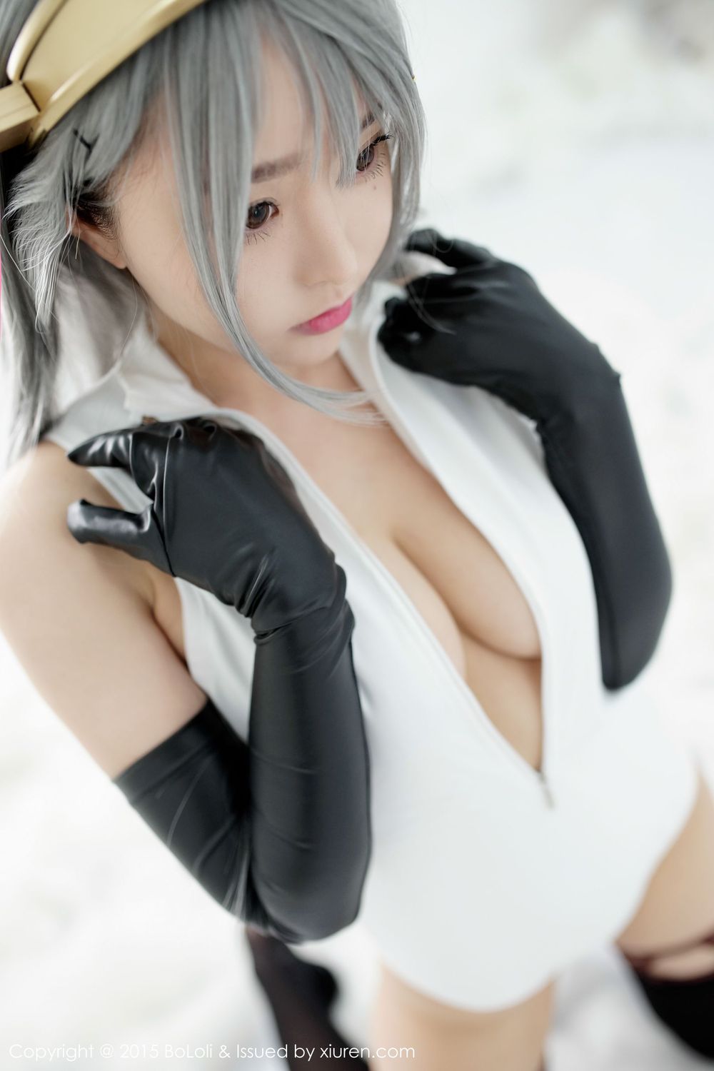 美女模特柳侑绮Sevenbaby - 舰娘collection开胸泳衣版写真