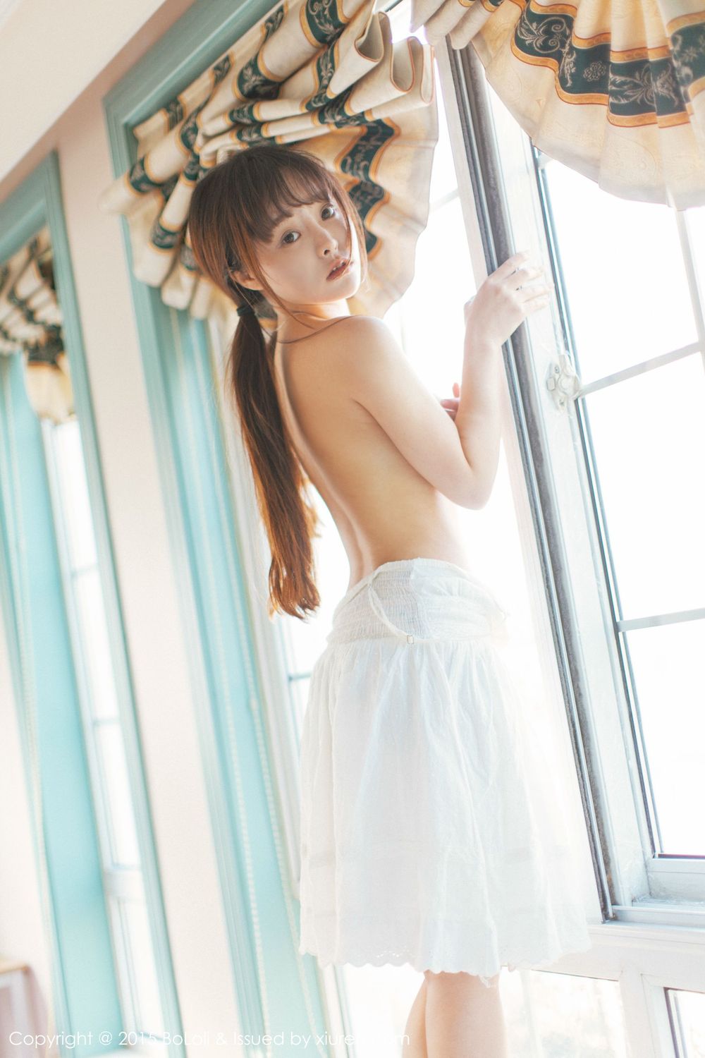 美女模特柳侑绮Sevenbaby - 学生妹日系风味写真