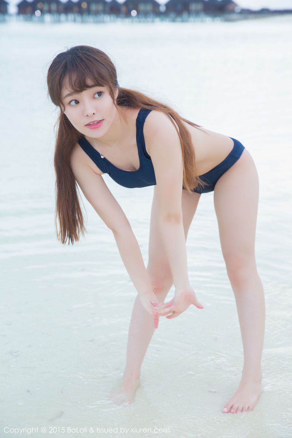 美女模特柳侑绮Sevenbaby - 比基尼+死库水马尔代夫旅拍