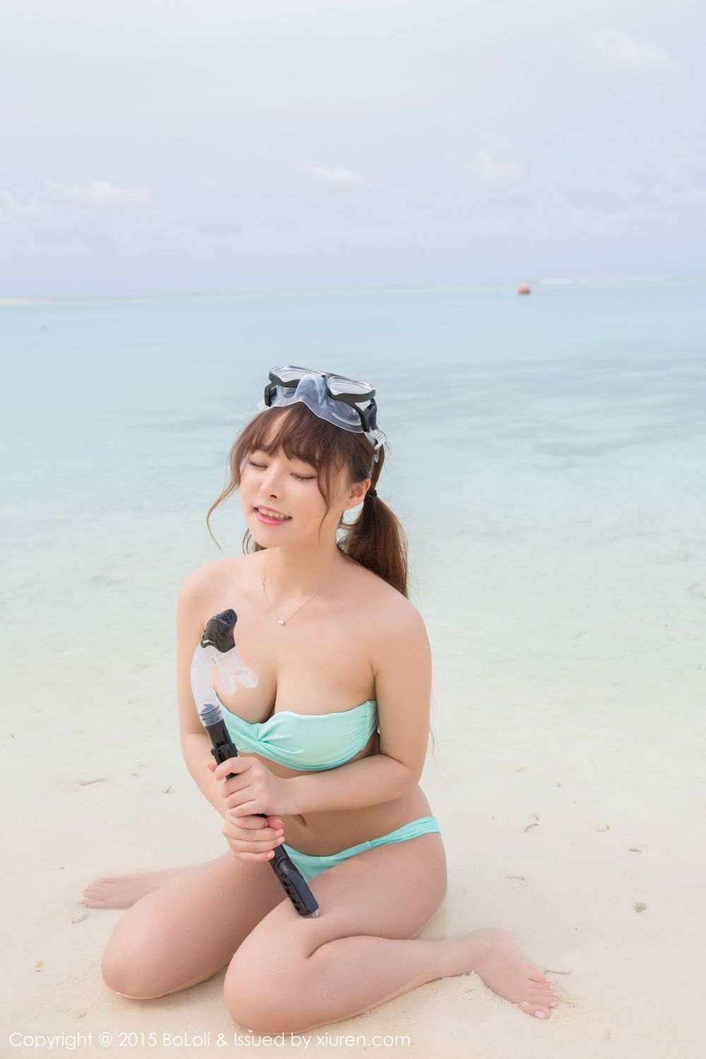 模特柳侑绮Sevenbaby - 海边湿身篇马尔代夫旅拍
