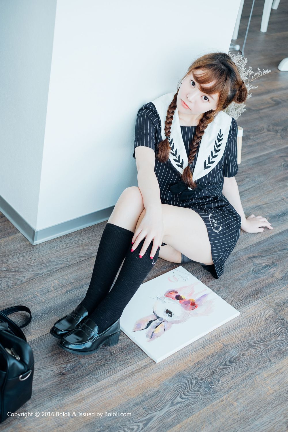 美女模特柳侑绮/七宝 - 每日一画主题性感写真