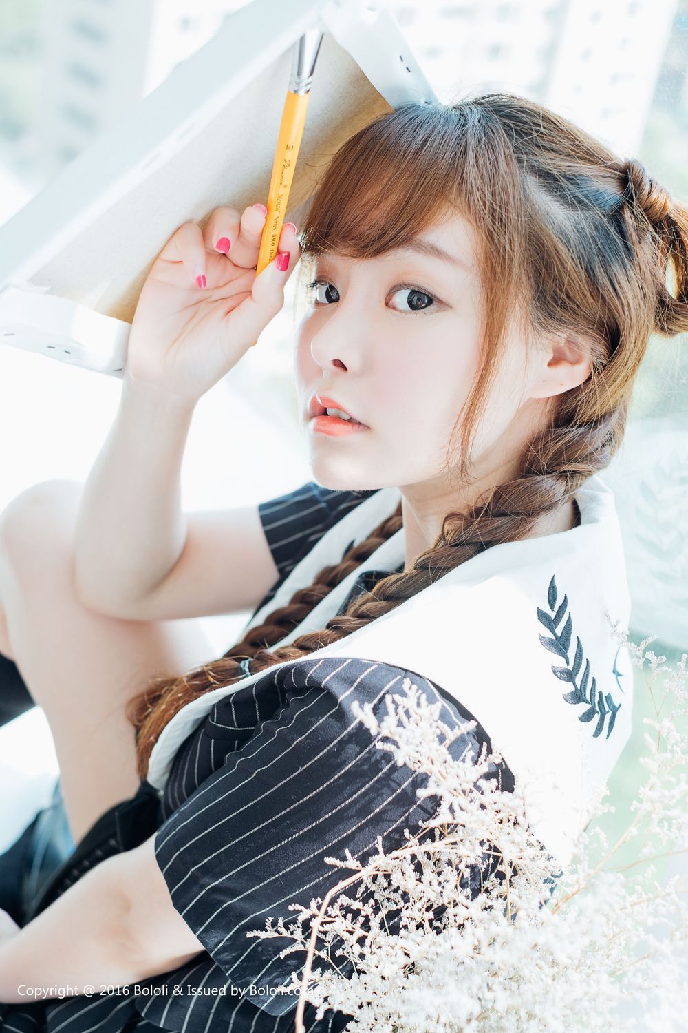 美女模特柳侑绮/七宝 - 每日一画主题性感写真