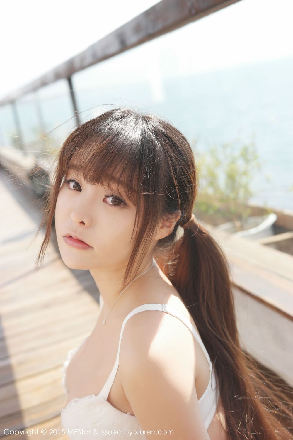 美女模特柳侑绮Sevenbaby - 水手服诱惑少女大理旅拍