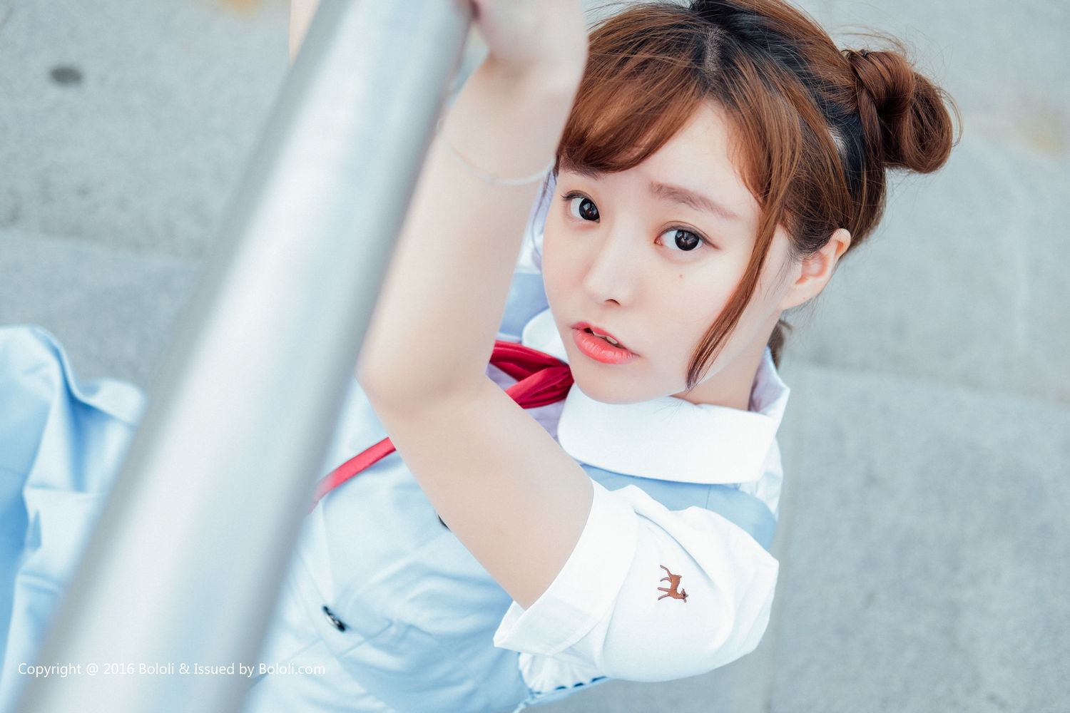 性感女神柳侑绮 - 青涩的回忆学生制服主题写真