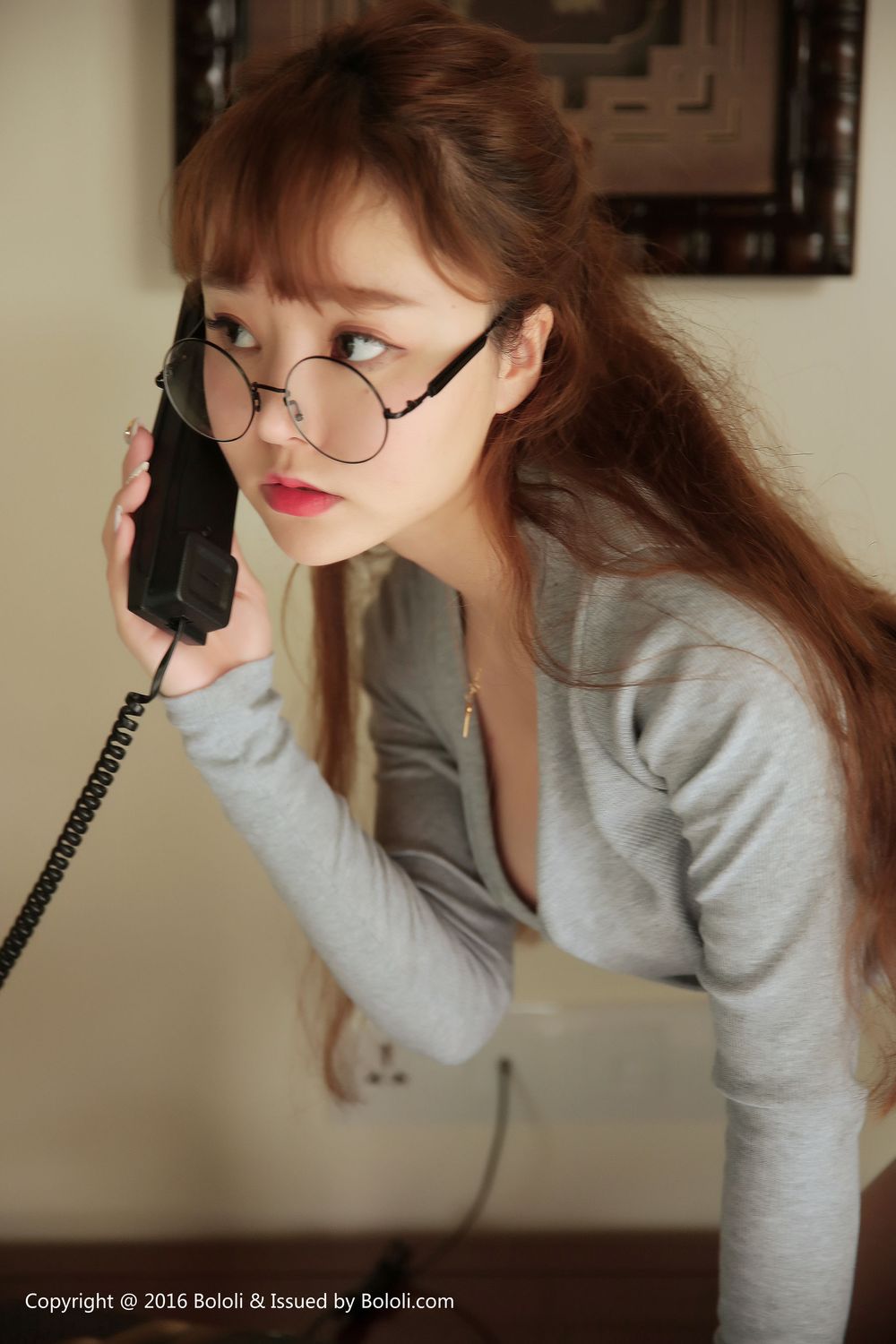 美女模特柳侑绮 - 百变的上司女友+比基尼主题写真