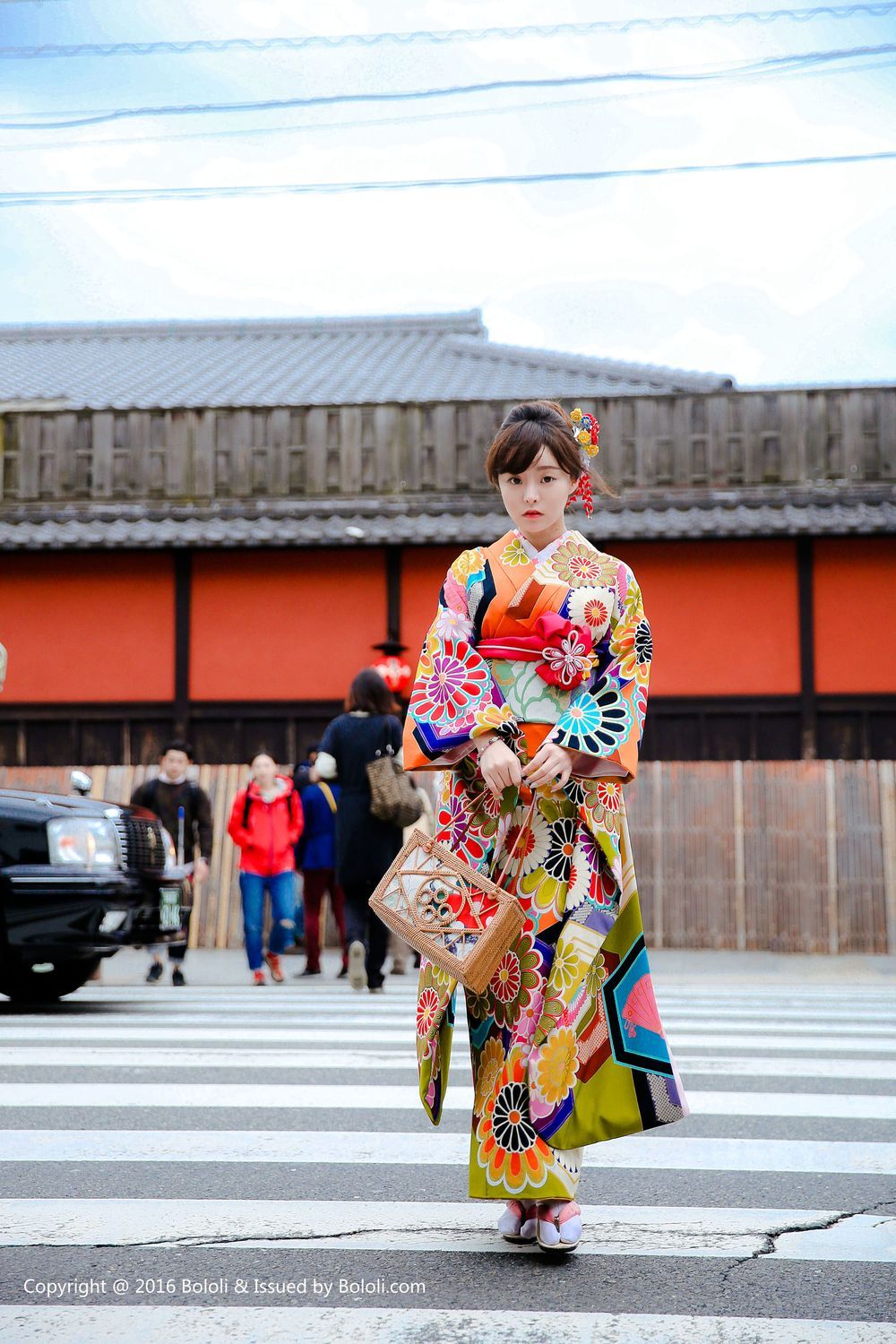 美女模特柳侑绮/七宝 - 多套服饰造型日本旅拍