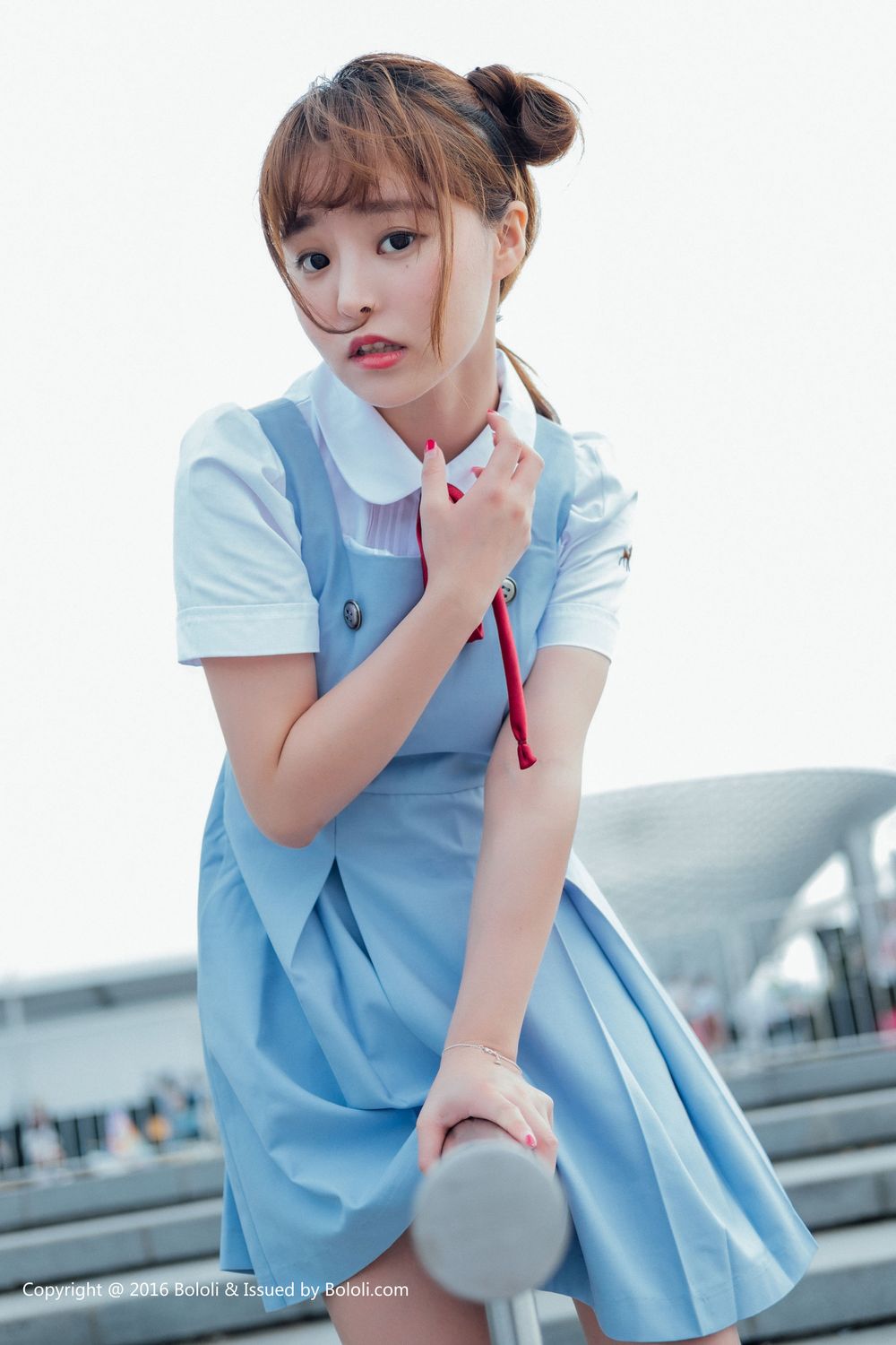 性感女神柳侑绮 - 青涩的回忆学生制服主题写真