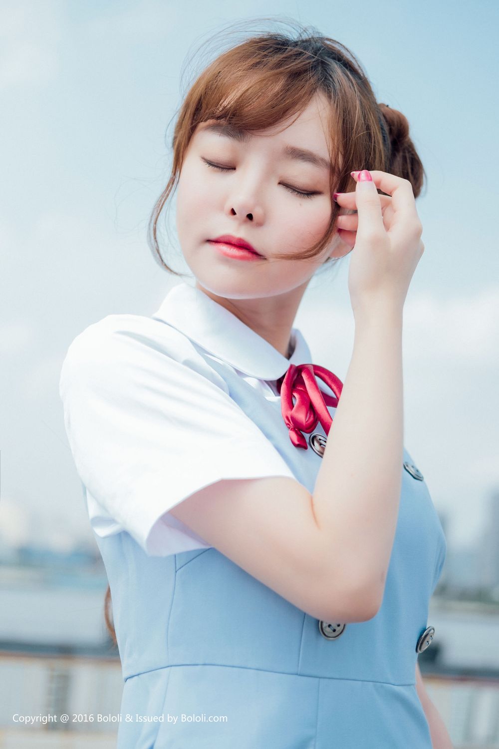 性感女神柳侑绮 - 青涩的回忆学生制服主题写真