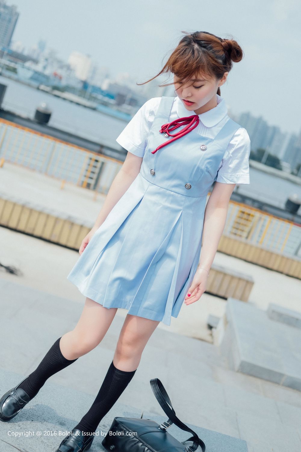 性感女神柳侑绮 - 青涩的回忆学生制服主题写真