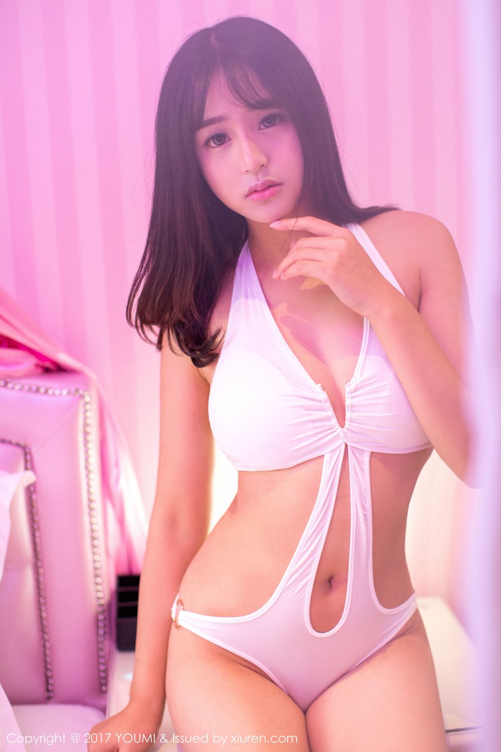 清纯女神思淇Sukiiii - 粉红诱惑内衣系列写真