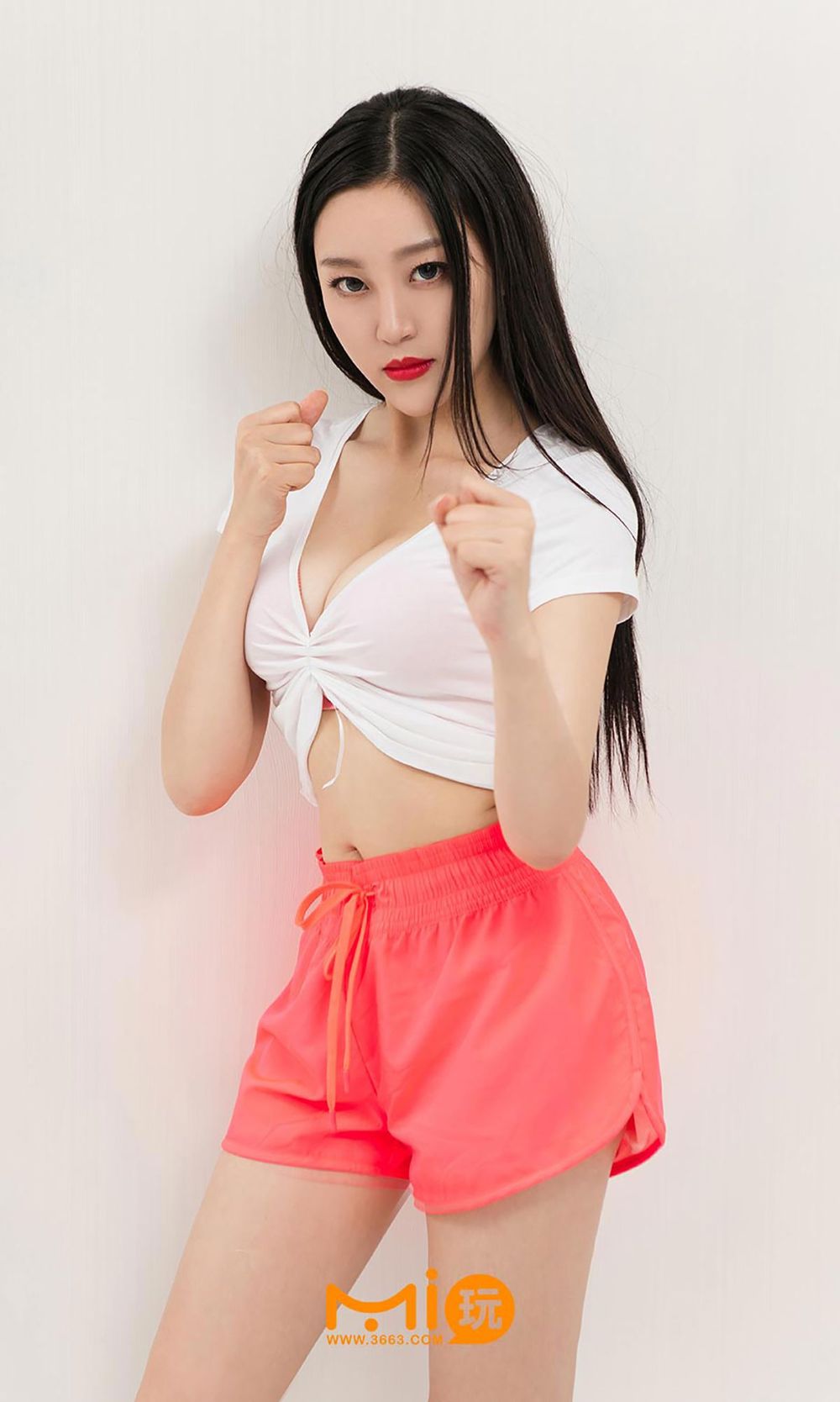 美女模特周小然/晨曦 - 御姐教你发放招系列性感写真