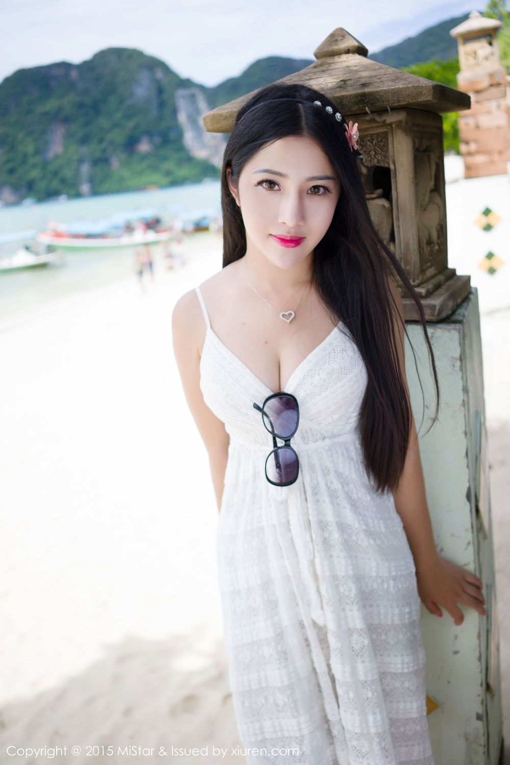 美女模特嘉嘉Tiffany - 吊裙+内衣系列普吉岛旅拍