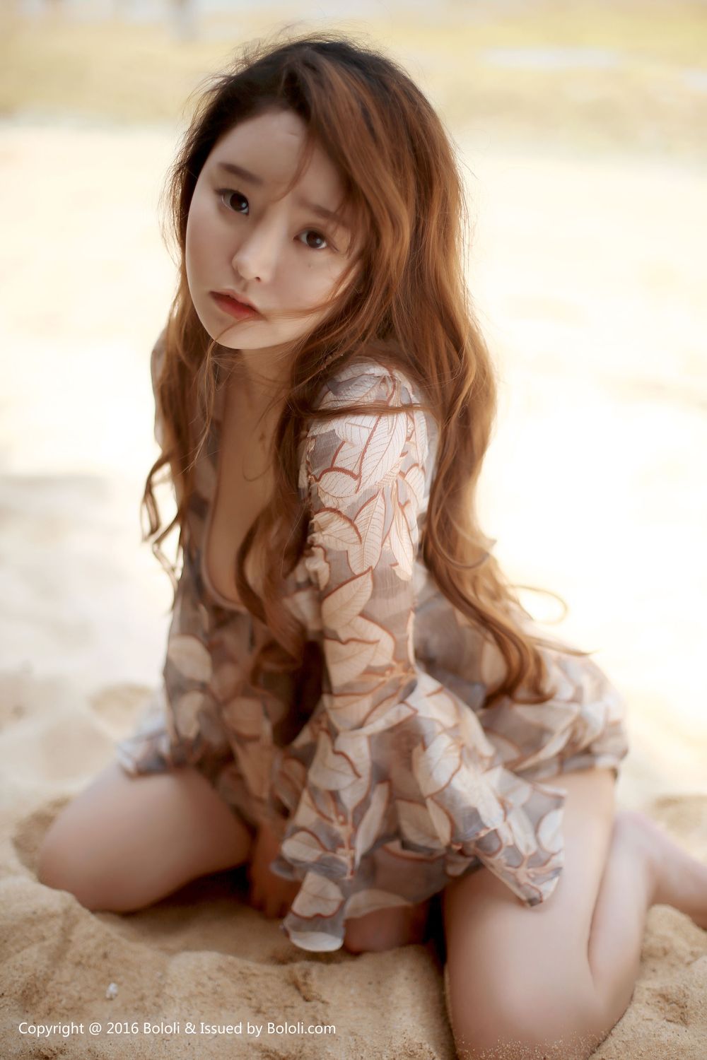 美女模特柳侑绮 - 连衣裙+少女长裙风情万种日本旅拍