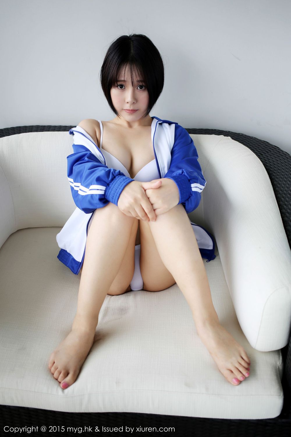 美女模特Evelyn艾莉 - 衬衫+校服诱惑系列写真