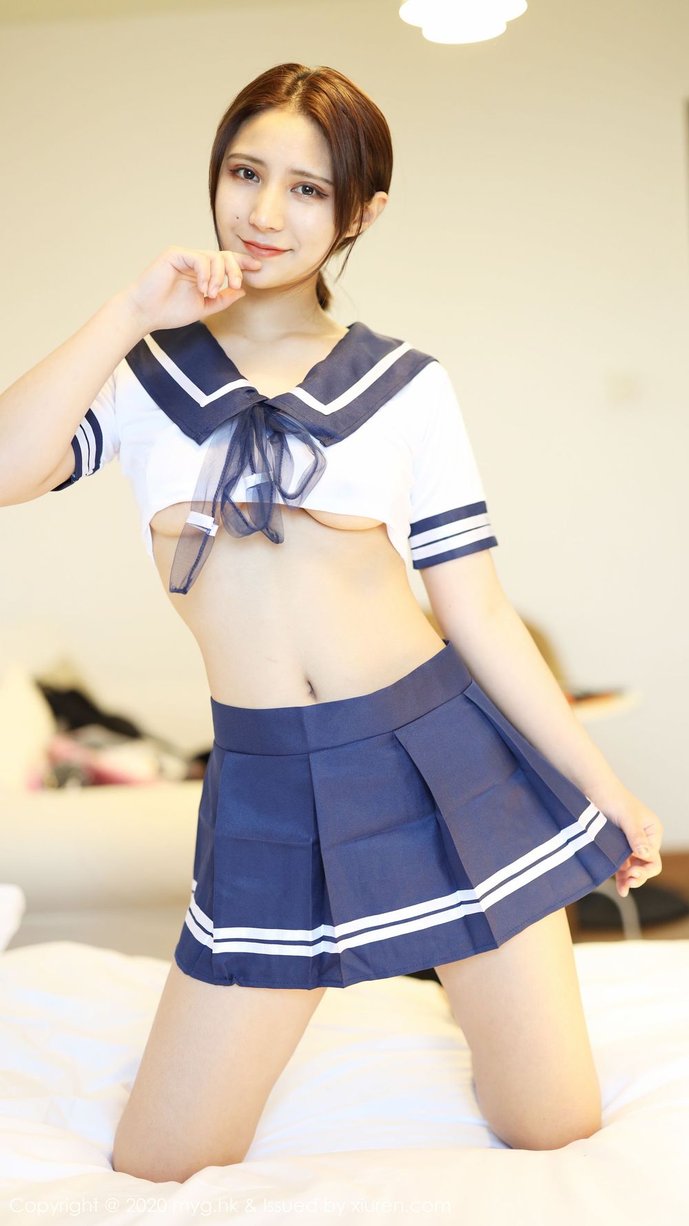 美女模特久久Aimee - 青春JK制服系列写真集