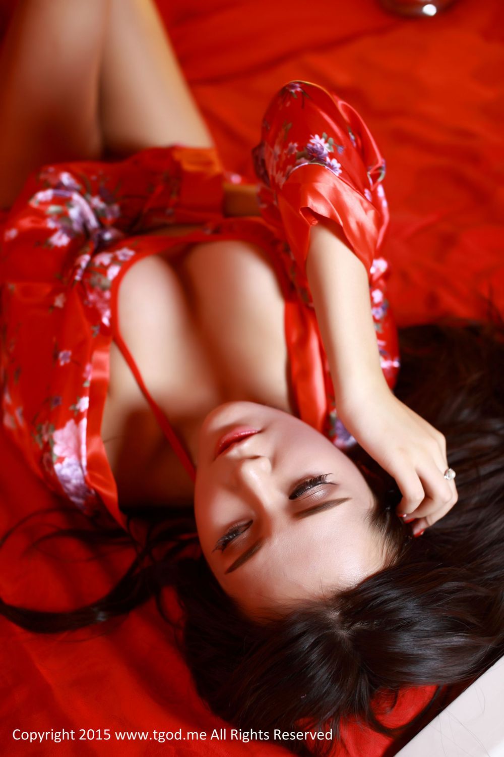 美女模特朱赢Molly - 粉红女仆+俏和服私房系列写真
