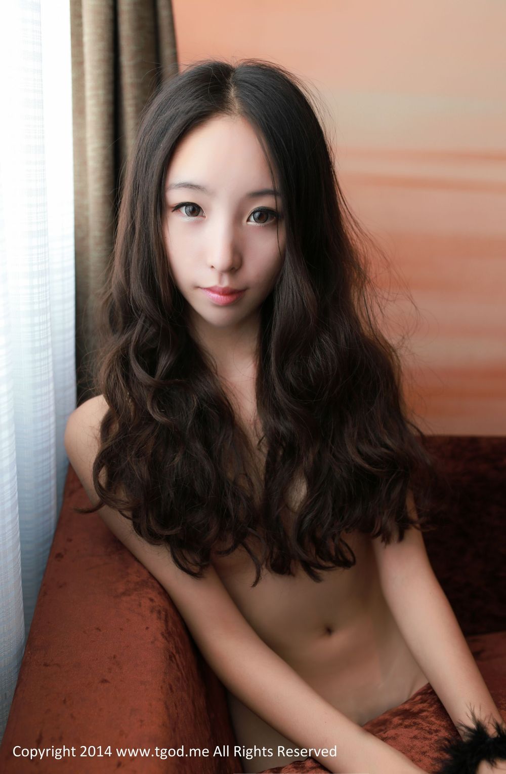性感女神梓萱Crystal - 清雅超短裙私房写真