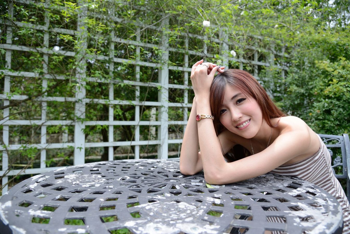 台湾美女模特廖挺伶/Kila晶晶 - 齐B超短裙系列性感外拍