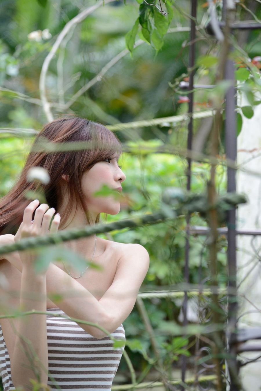 台湾美女模特廖挺伶/Kila晶晶 - 齐B超短裙系列性感外拍