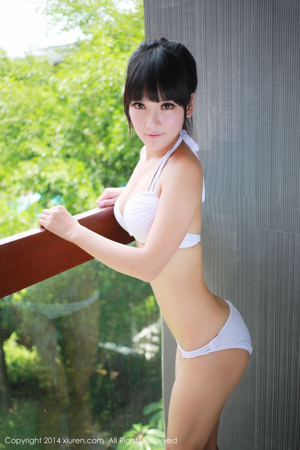 美女模特妮儿Bluelabel - 内衣+比基尼系列泰国旅拍
