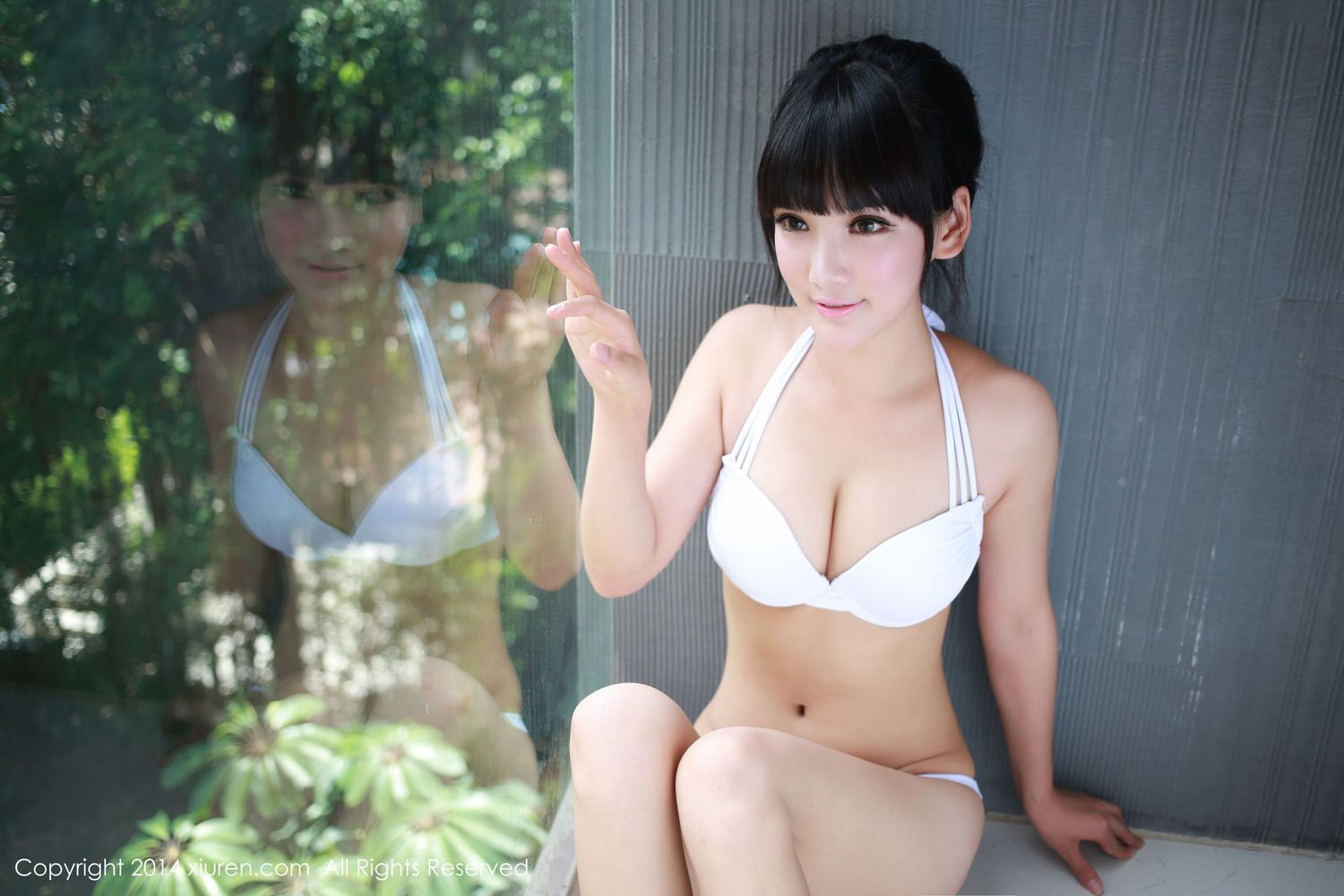 美女模特妮儿Bluelabel - 内衣+比基尼系列泰国旅拍