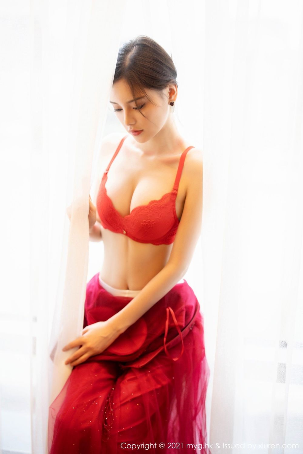美女模特小夕juju - 性感长裙+内衣系列江浙沪旅拍