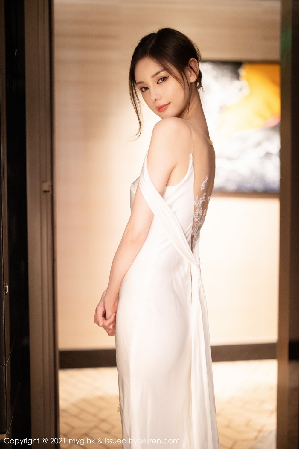 美女模特小夕juju - 白色新娘+丝袜系列江浙沪旅拍