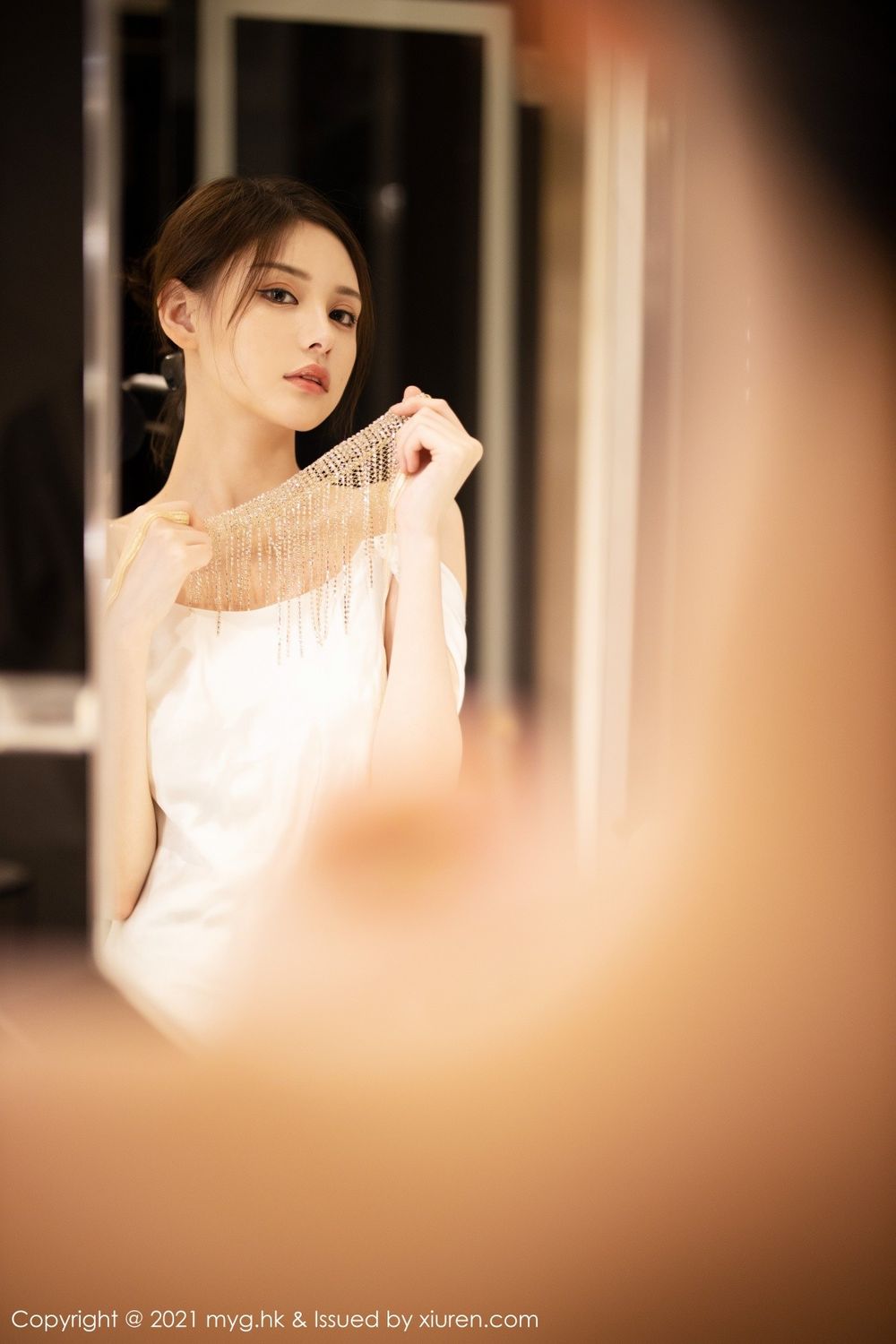美女模特小夕juju - 白色新娘+丝袜系列江浙沪旅拍