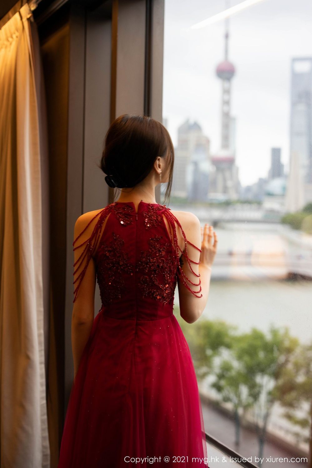 美女模特小夕juju - 性感长裙+内衣系列江浙沪旅拍