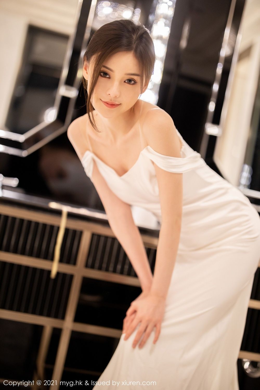 美女模特小夕juju - 白色新娘+丝袜系列江浙沪旅拍
