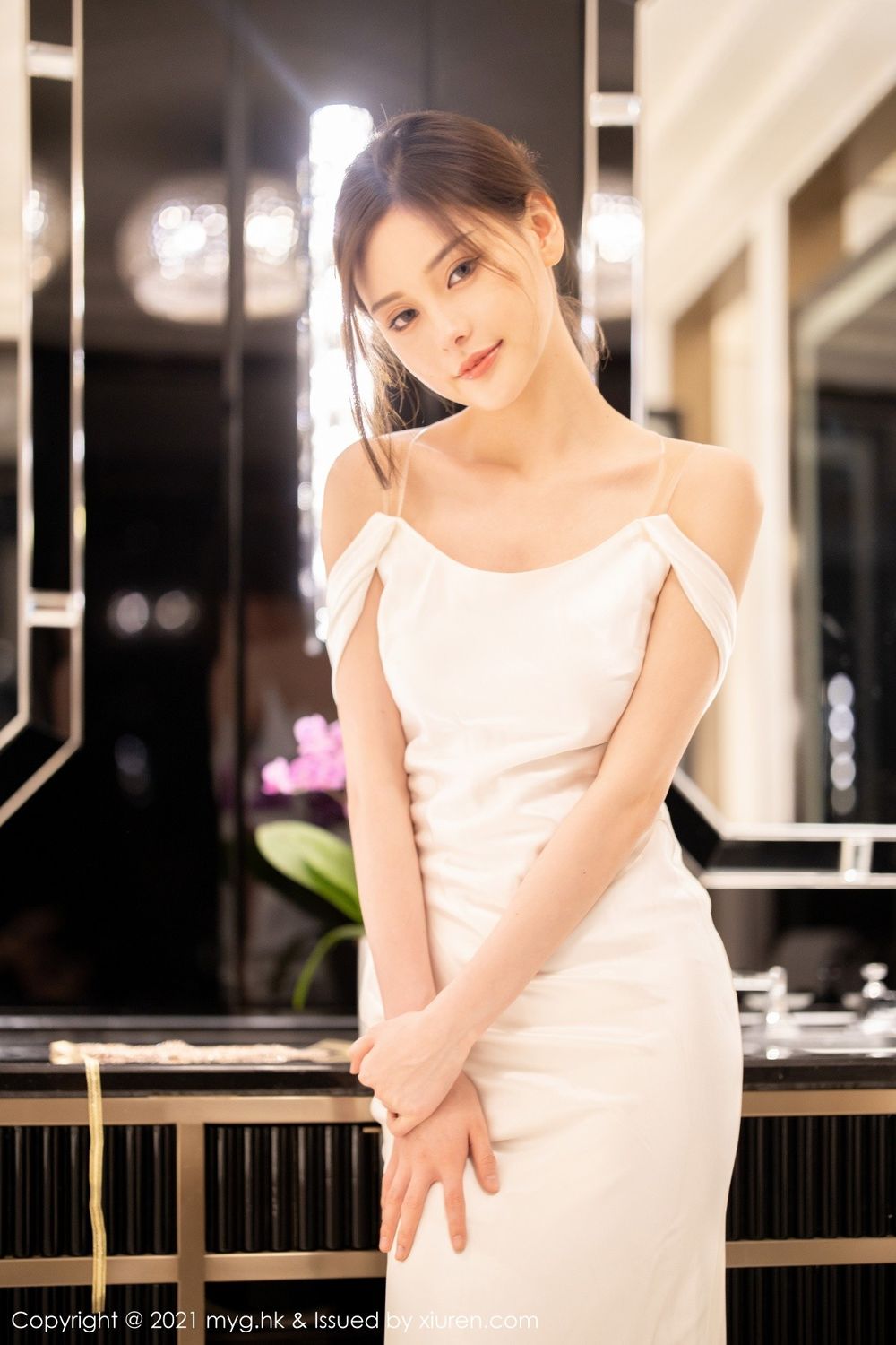 美女模特小夕juju - 白色新娘+丝袜系列江浙沪旅拍