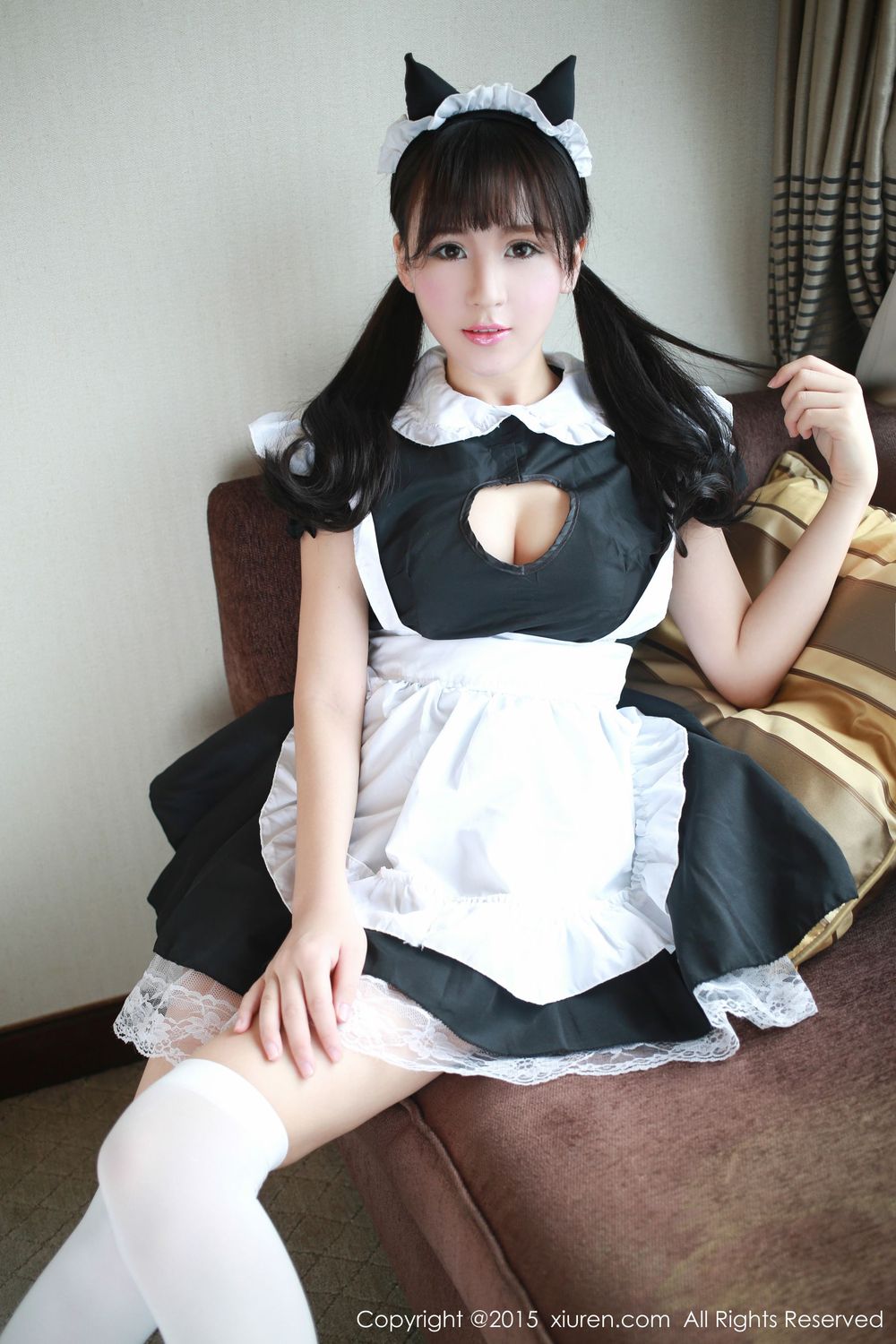 美女模特唐雨辰TYC - 猫耳COS+睡衣系列性感写真