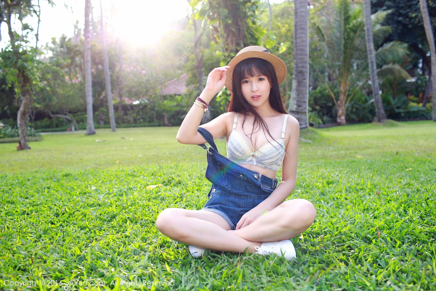 美女模特唐雨辰TYC - 小清新花仙子系列龙目岛旅拍