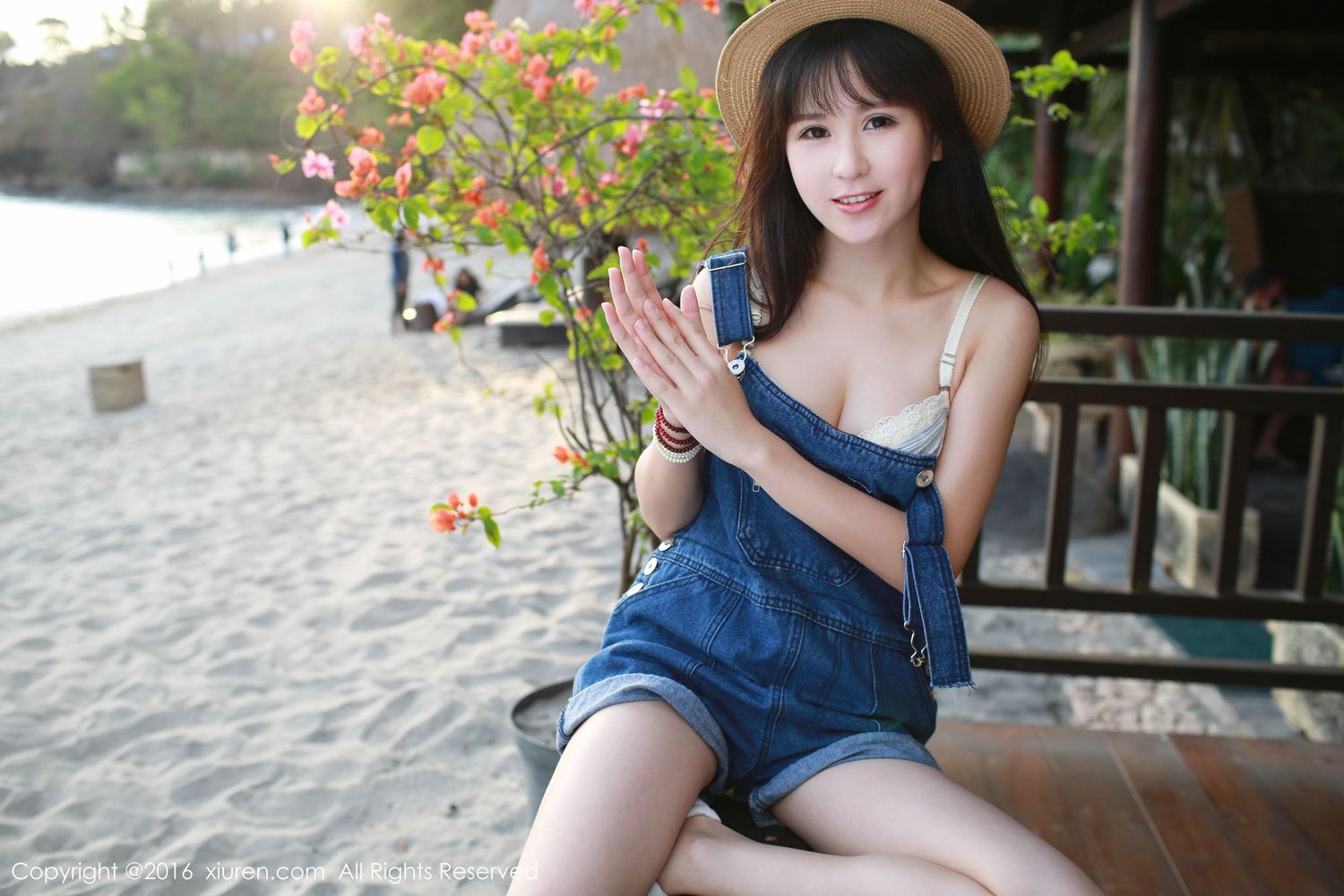 美女模特唐雨辰TYC - 小清新花仙子系列龙目岛旅拍
