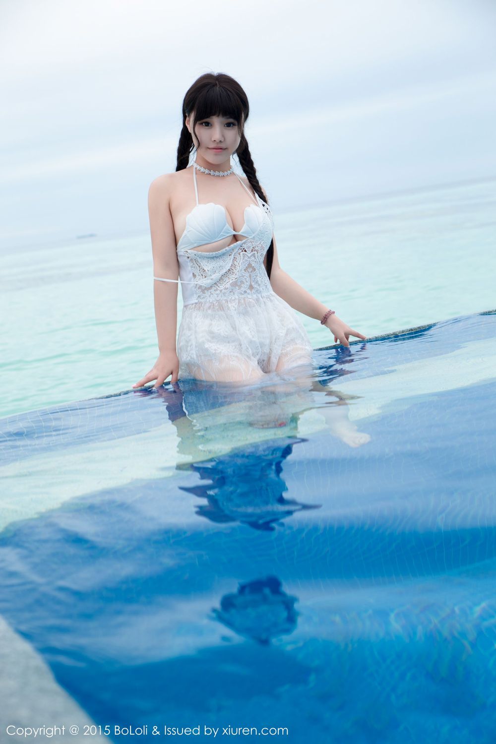 美女模特Barbie可儿 - 海边和沙滩篇马尔代夫旅拍