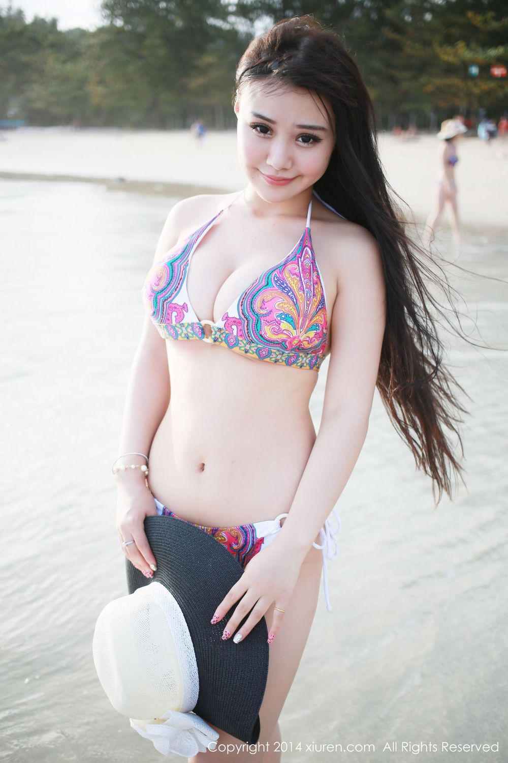 美女模特Barbie可儿 - 比基尼+沙滩系列泰国旅拍
