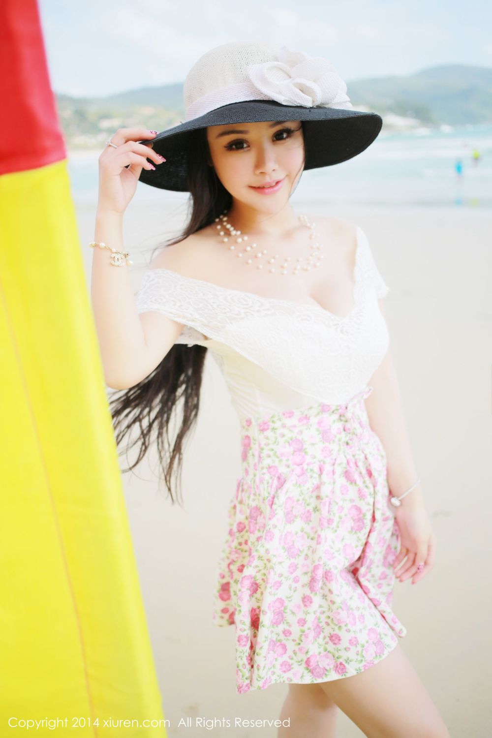 美女模特Barbie可儿 - 比基尼+沙滩系列泰国旅拍