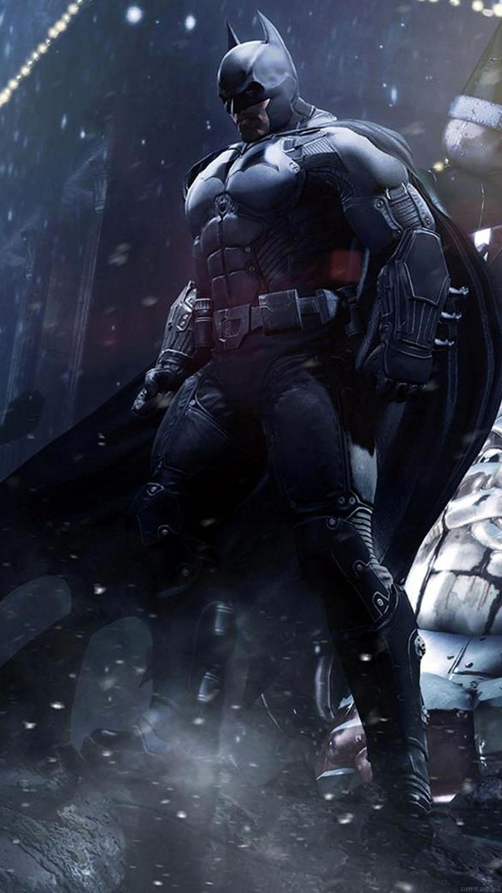 2012年超级英雄《蝙蝠侠：黑暗骑士崛起》手机壁纸