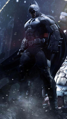 2012年超级英雄《蝙蝠侠：黑暗骑士崛起》手机壁纸