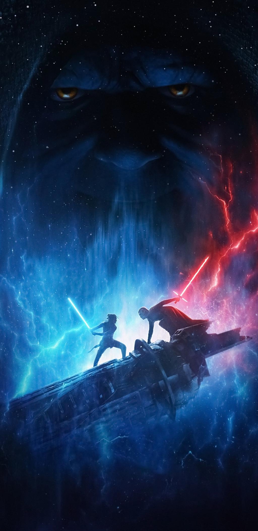 科幻动作巨著《星球大战9:天行者崛起(2019)》封面壁纸