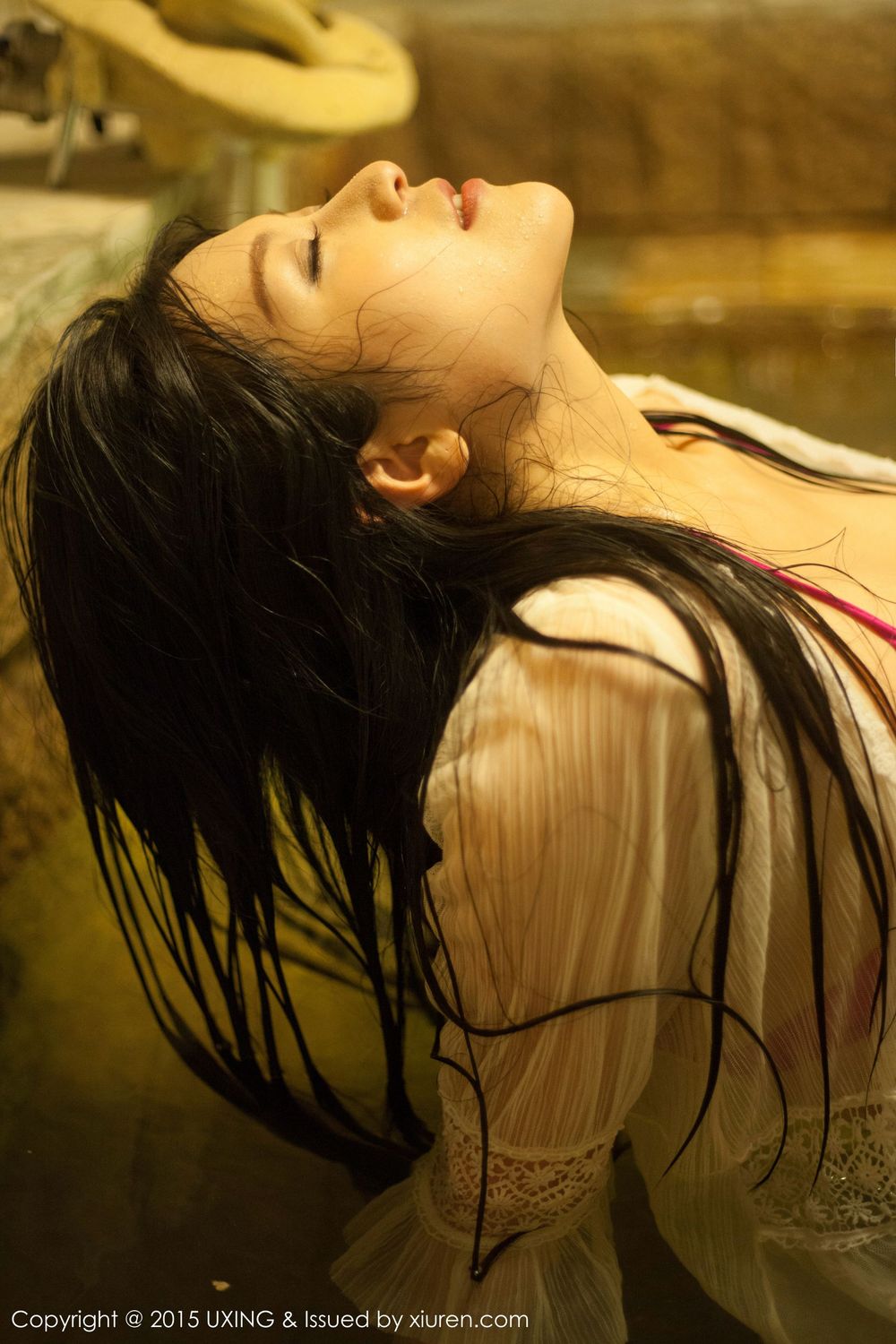 新人模特莲漪lenne - 比基尼湿身诱惑系列写真