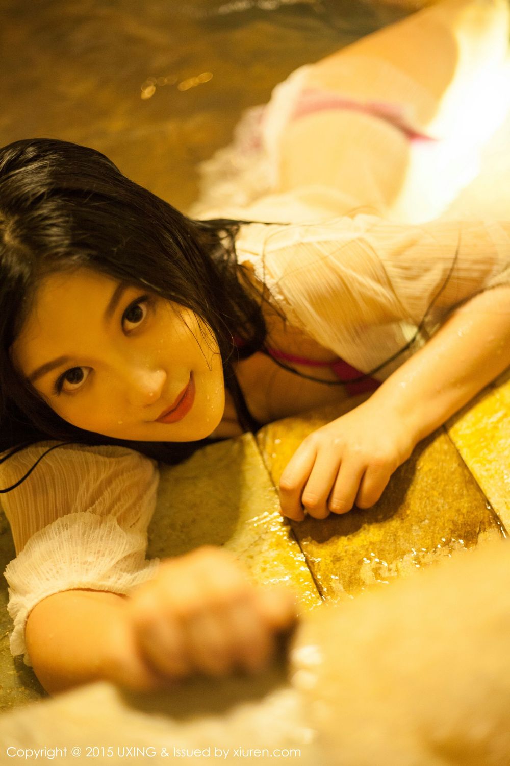 新人模特莲漪lenne - 比基尼湿身诱惑系列写真